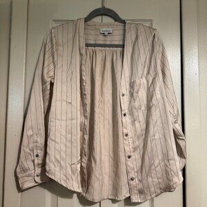 Silk Heartloom Button Down Pajamas